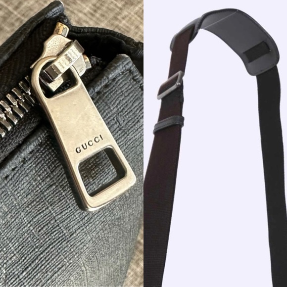 UNISEX 💯Authentic Gucci Supreme Coated Canvas Gg Messenger Crossbody Bag - Picture 7 of 16